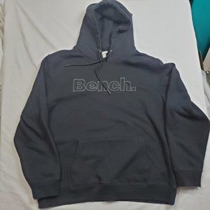 Bench Hoodie Sweater Mens XXL Black Hooded Sweatshirt Long Sleeve